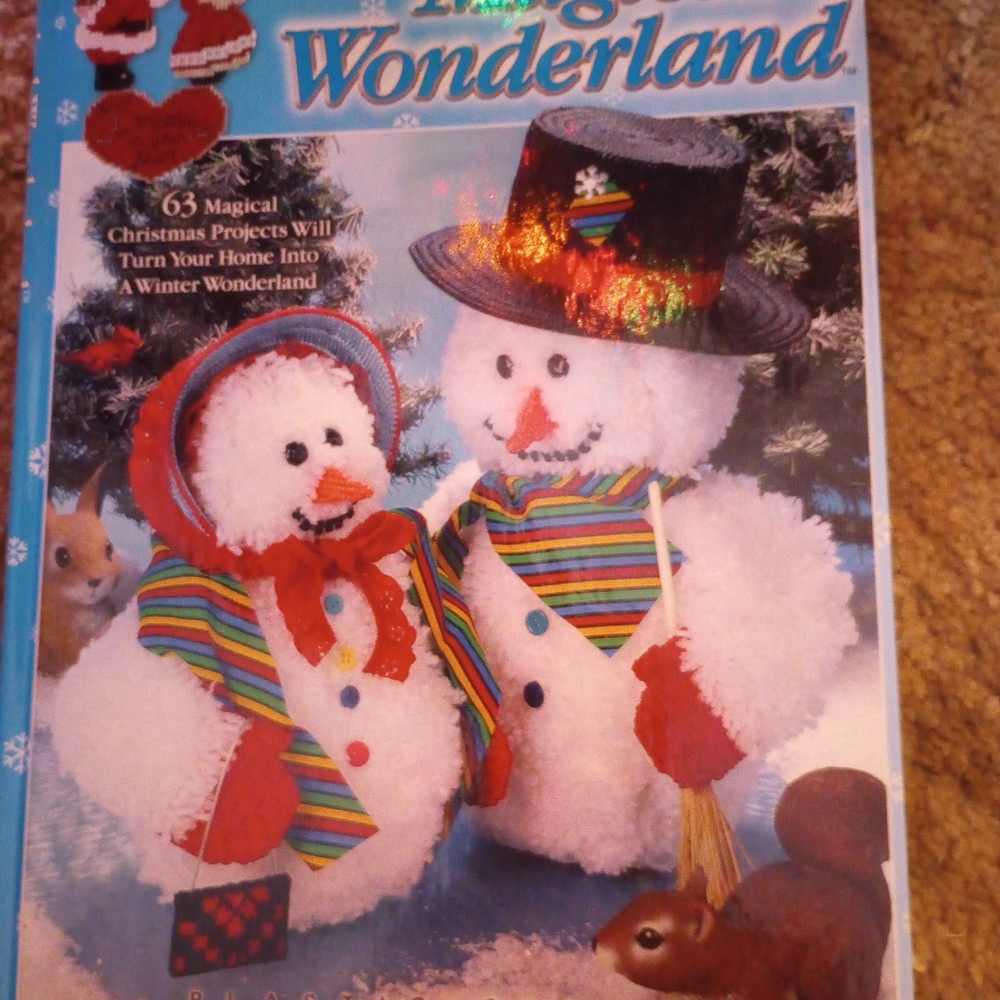 Christmas Craft Book with Snowman Projects